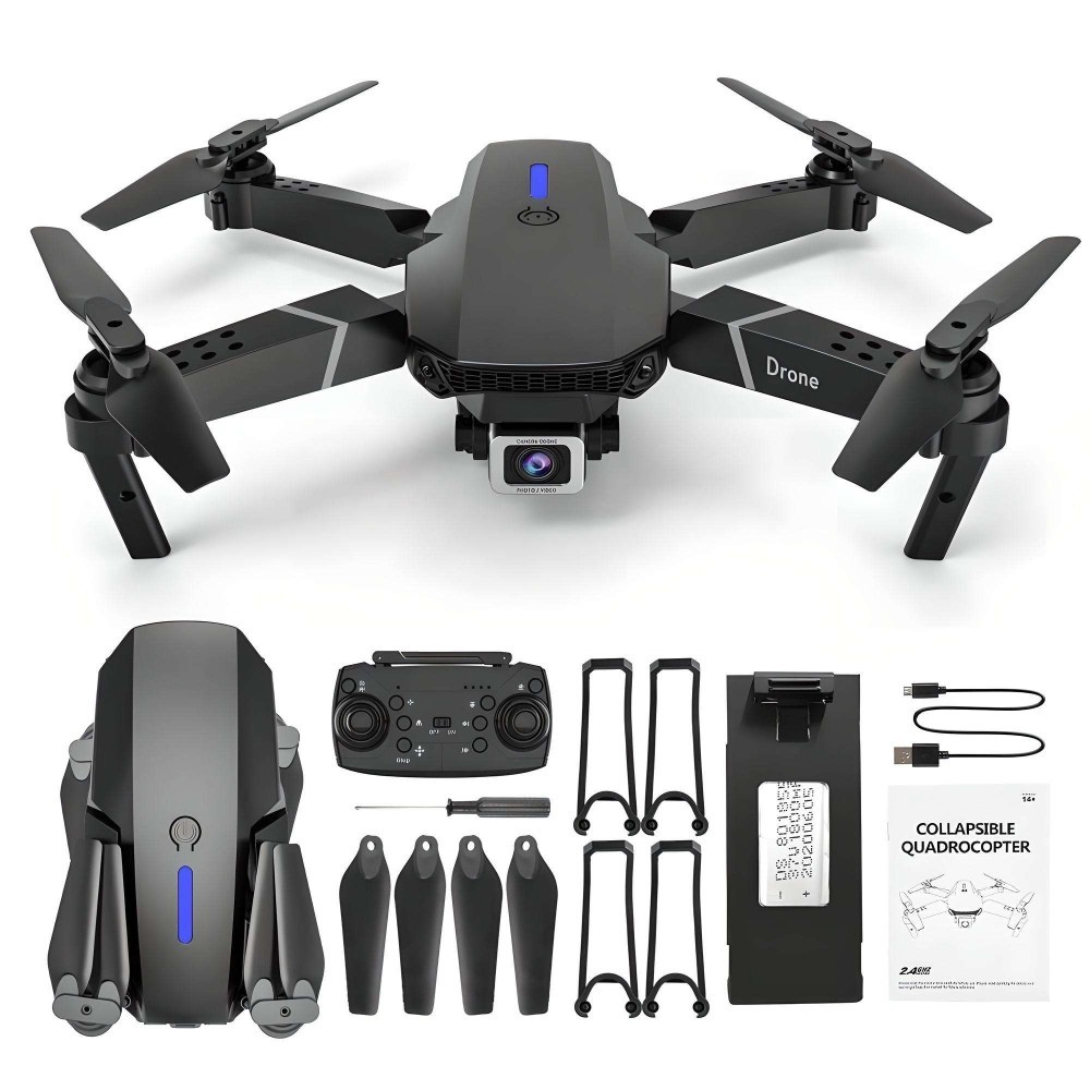 E88 Pro Foldable Camera Toy Drone